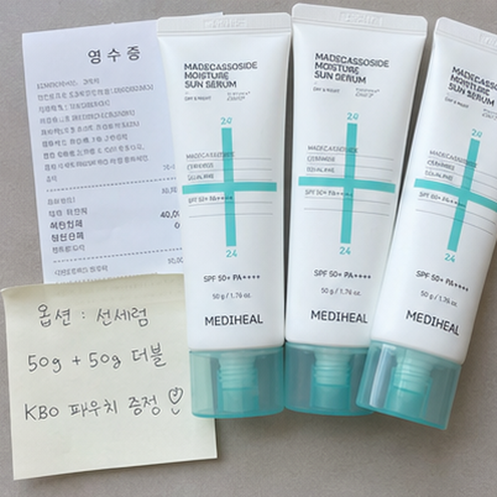 메디힐 마데카소사이드 수분 선세럼 50g 후기형 사진 7