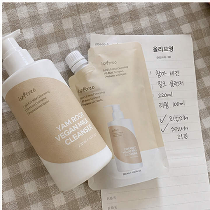 이즈앤트리 참마 비건 밀크 클렌저 220ml 리필기획 (+리… 후기형 사진 9