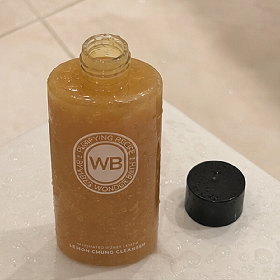 원더바스 레몬청 팩클렌저 200ml 기획 (+50ml) 후기형 사진 3