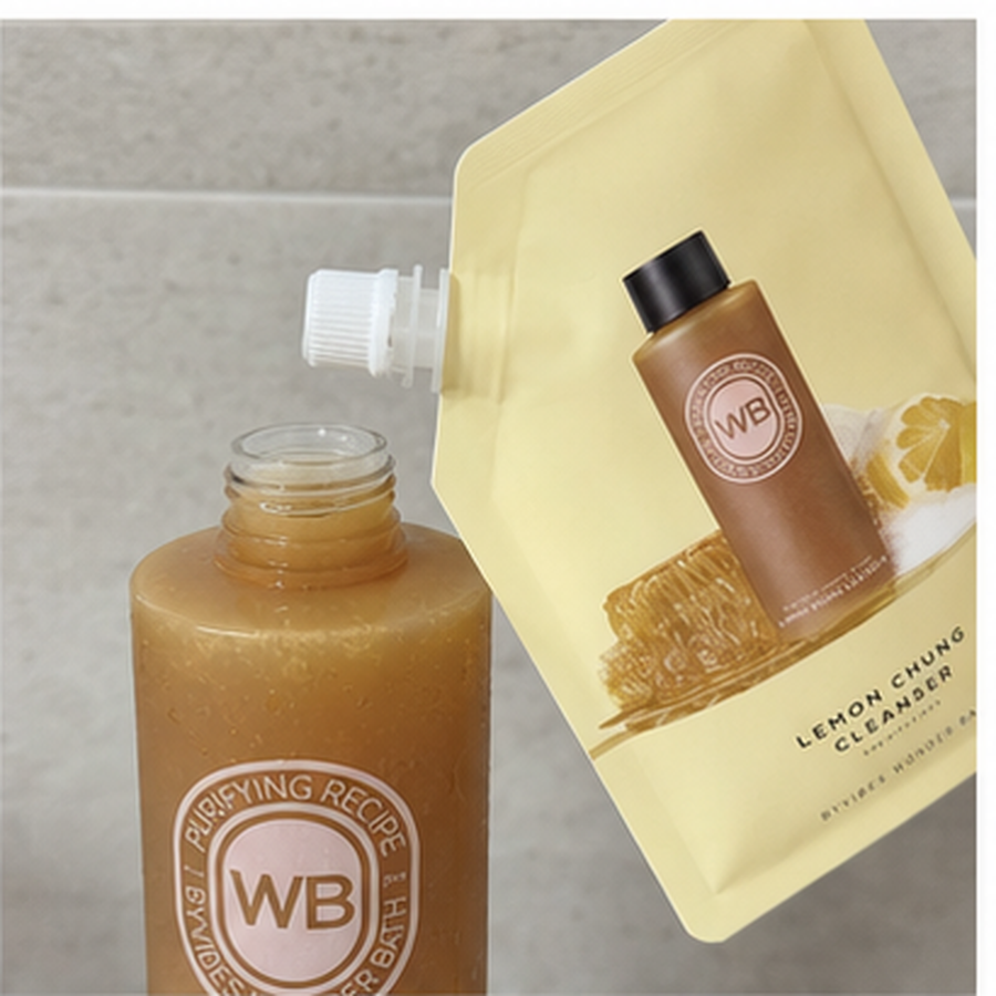 원더바스 레몬청 팩클렌저 200ml 기획 (+50ml) 후기형 사진 12