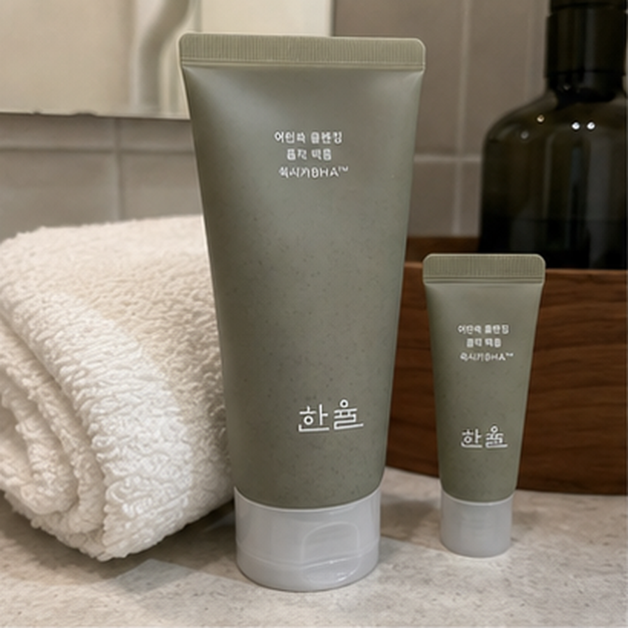 한율 피지흡착 쑥떡팩폼 120ml 기획세트 제품 이미지