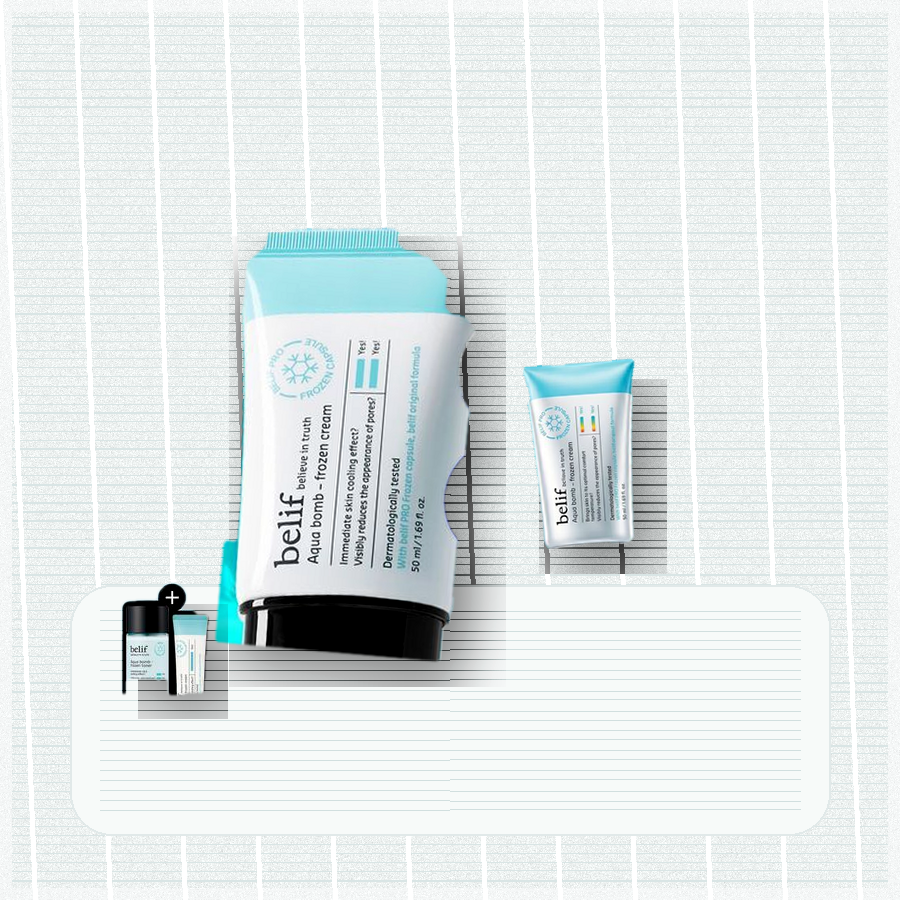 빌리프 아쿠아밤 프로즌 크림 50ml 1+1 기획 (+손거울… 후기형 사진 1