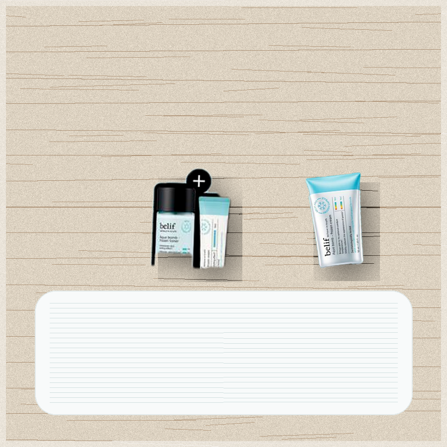 빌리프 아쿠아밤 프로즌 크림 50ml 1+1 기획 (+손거울… 후기형 사진 7