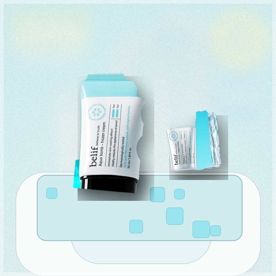 빌리프 아쿠아밤 프로즌 크림 50ml 1+1 기획 (+손거울… 후기형 사진 9