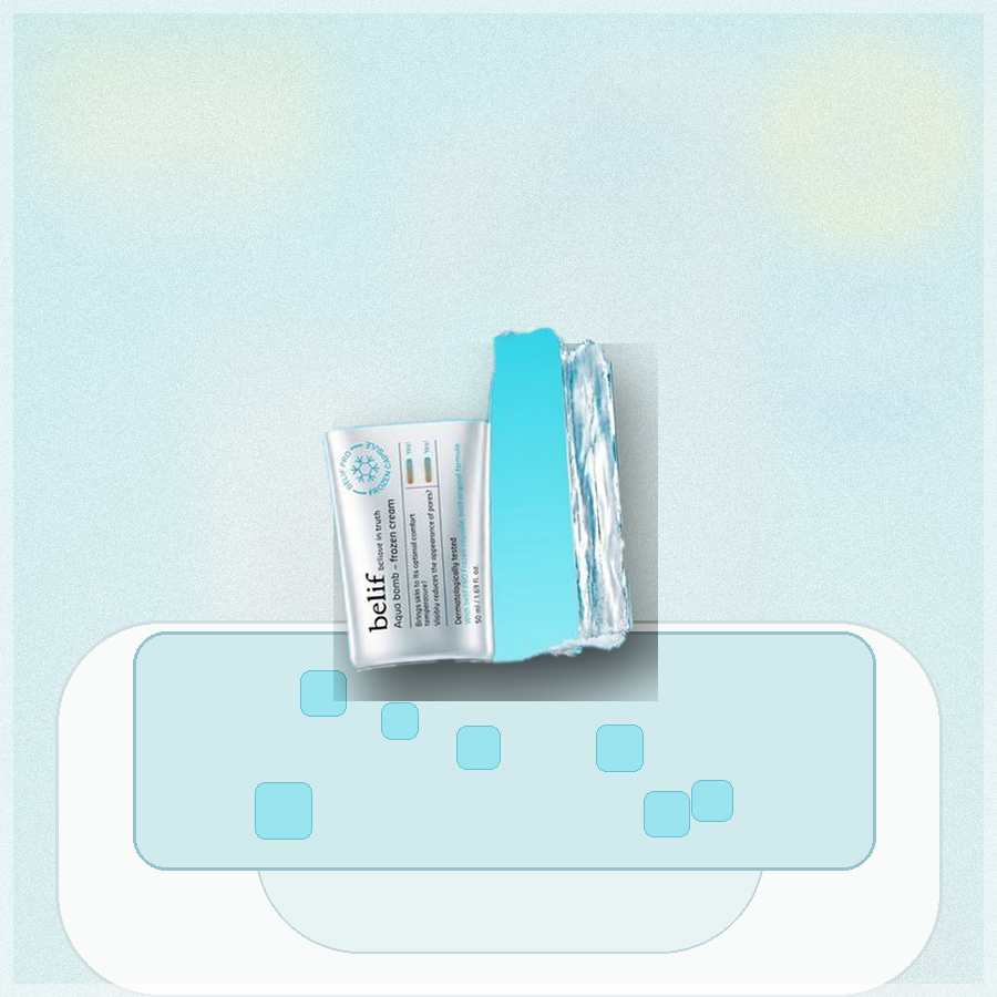 빌리프 아쿠아밤 프로즌 크림 50ml 1+1 기획 (+손거울… 후기형 사진 13