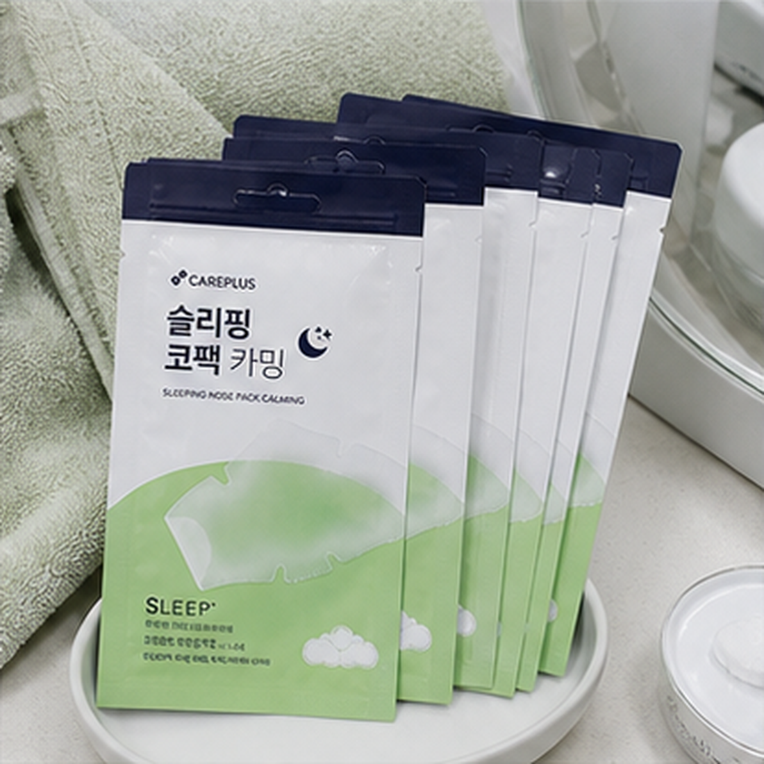 케어플러스 슬리핑 코팩 카밍 4매/10매 대용량/포켓몬 에디… 후기형 사진 11
