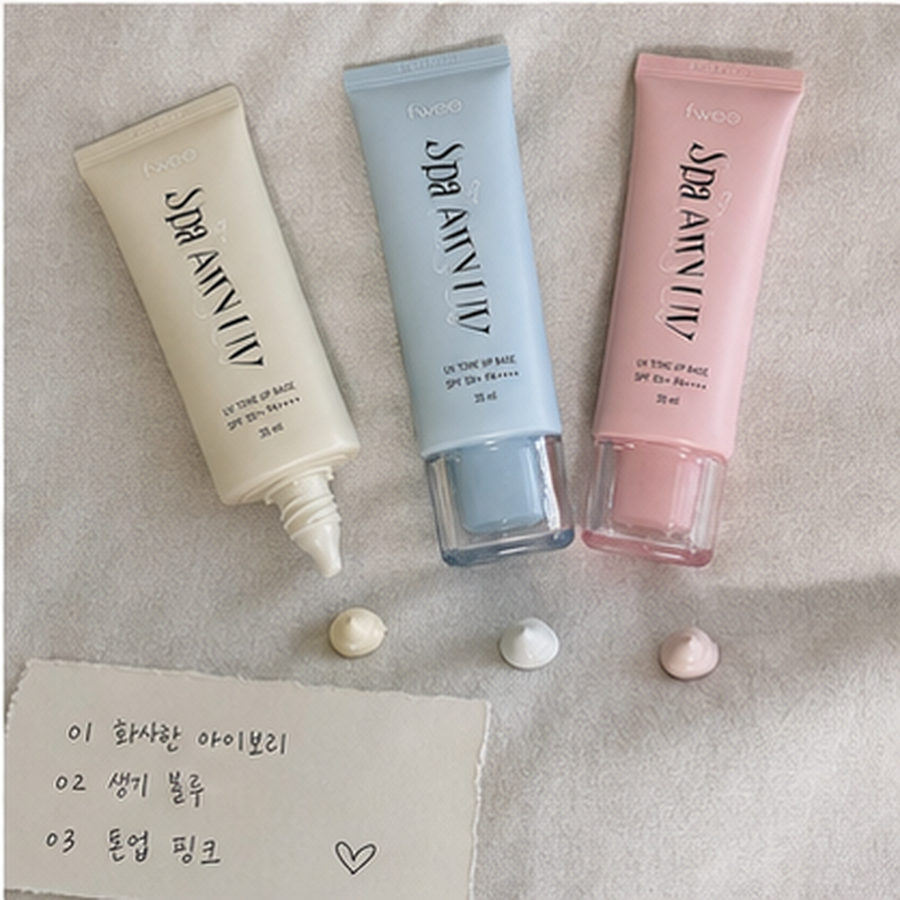 퓌 스파 UV 톤업 베이스 35ml 3종 (속광/물광/무광)… 후기형 사진 9