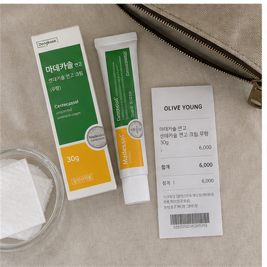 동국제약 마데카셀 센테카솔 연고(무향) 30g (의약외품) 후기형 사진 16