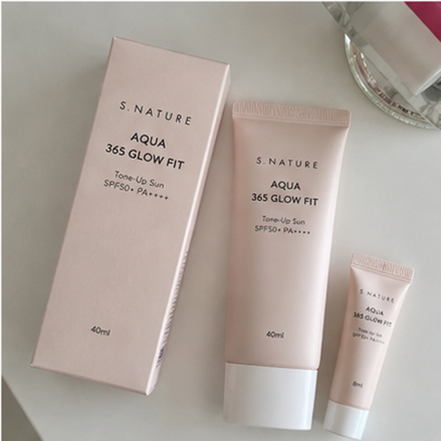 에스네이처 아쿠아 365 글로우핏 톤업선 40ml 기획 (+… 제품 이미지