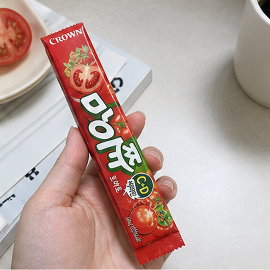 크라운 마이쮸 스틱 토마토 44g 후기형 사진 2