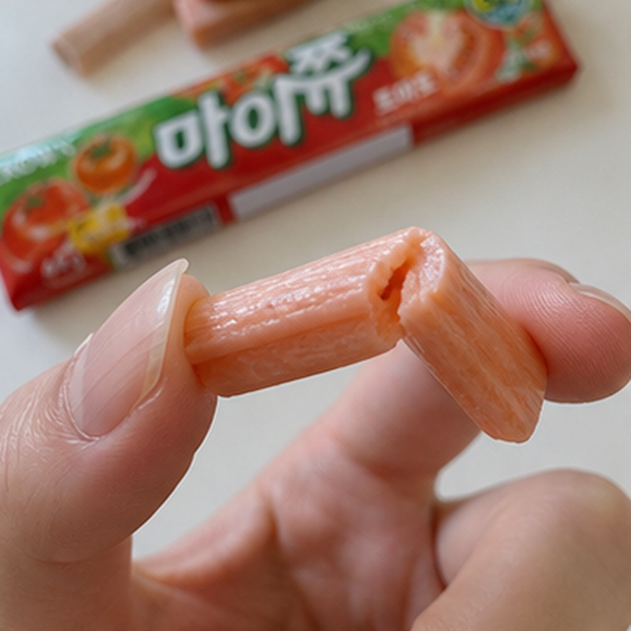 크라운 마이쮸 스틱 토마토 44g 후기형 사진 14