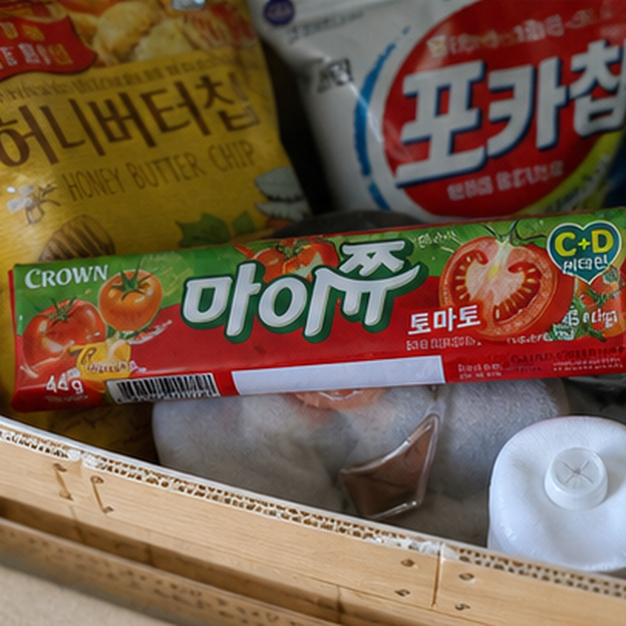 크라운 마이쮸 스틱 토마토 44g 후기형 사진 18