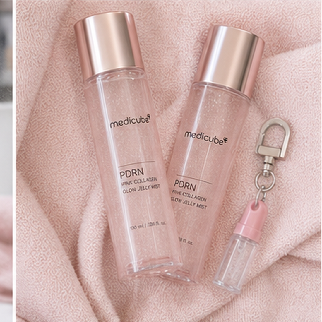 메디큐브 PDRN 핑크 콜라겐 글로우 젤리 미스트 100ml… 후기형 사진 6