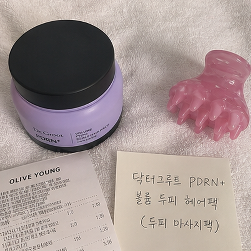닥터그루트 PDRN 볼륨 두피 헤어팩 후기형 사진 7