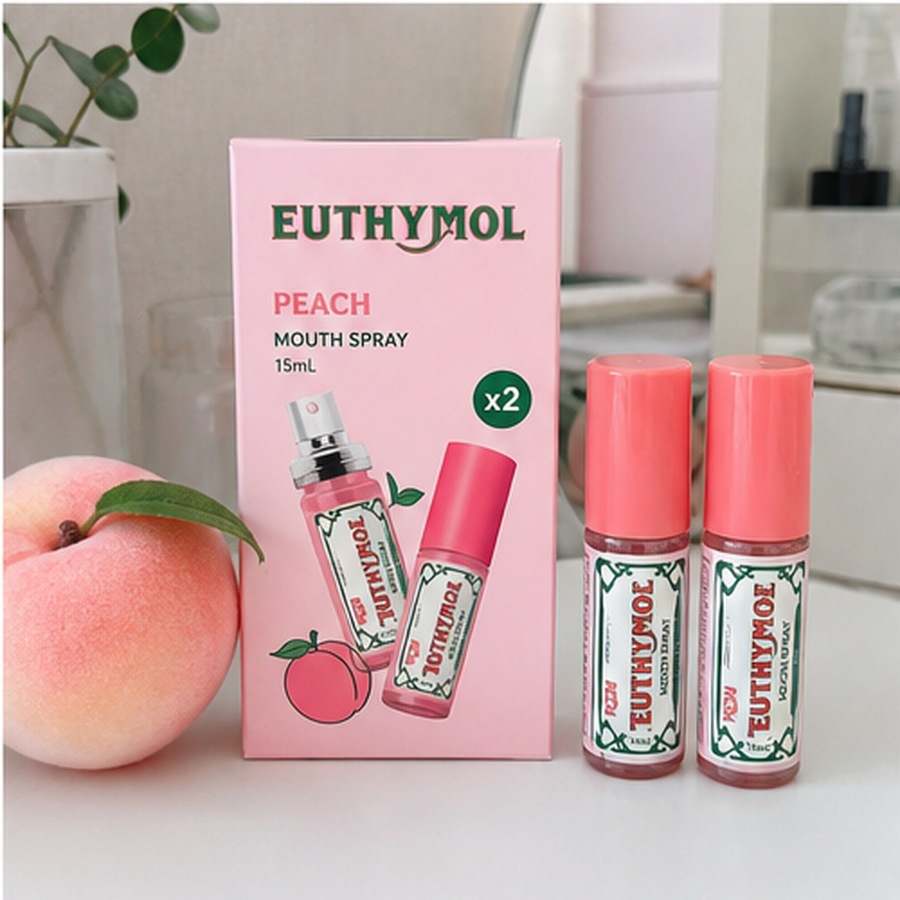 유시몰 피치 마우스 스프레이 15mL 더블기획 제품 이미지