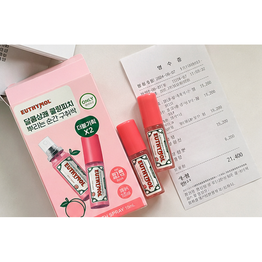 유시몰 피치 마우스 스프레이 15mL 더블기획 후기형 사진 7