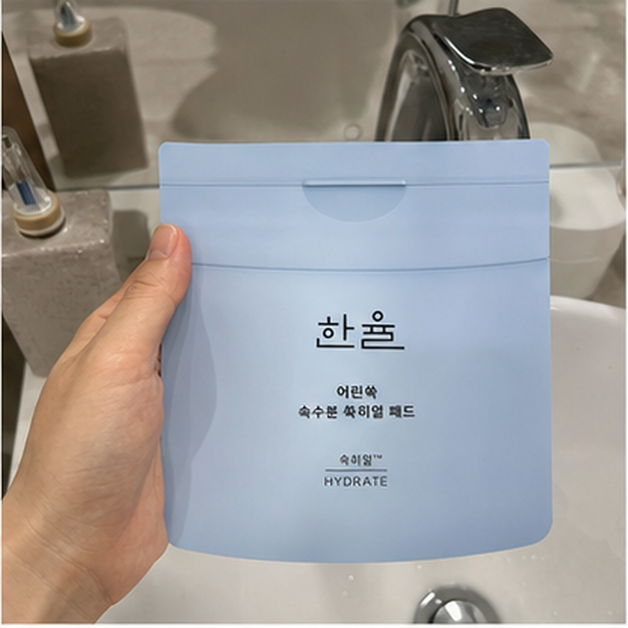 한율 패드 리필 기획 2종 택1 (쑥시카 트러블진정/쑥히알 … 후기형 사진 2