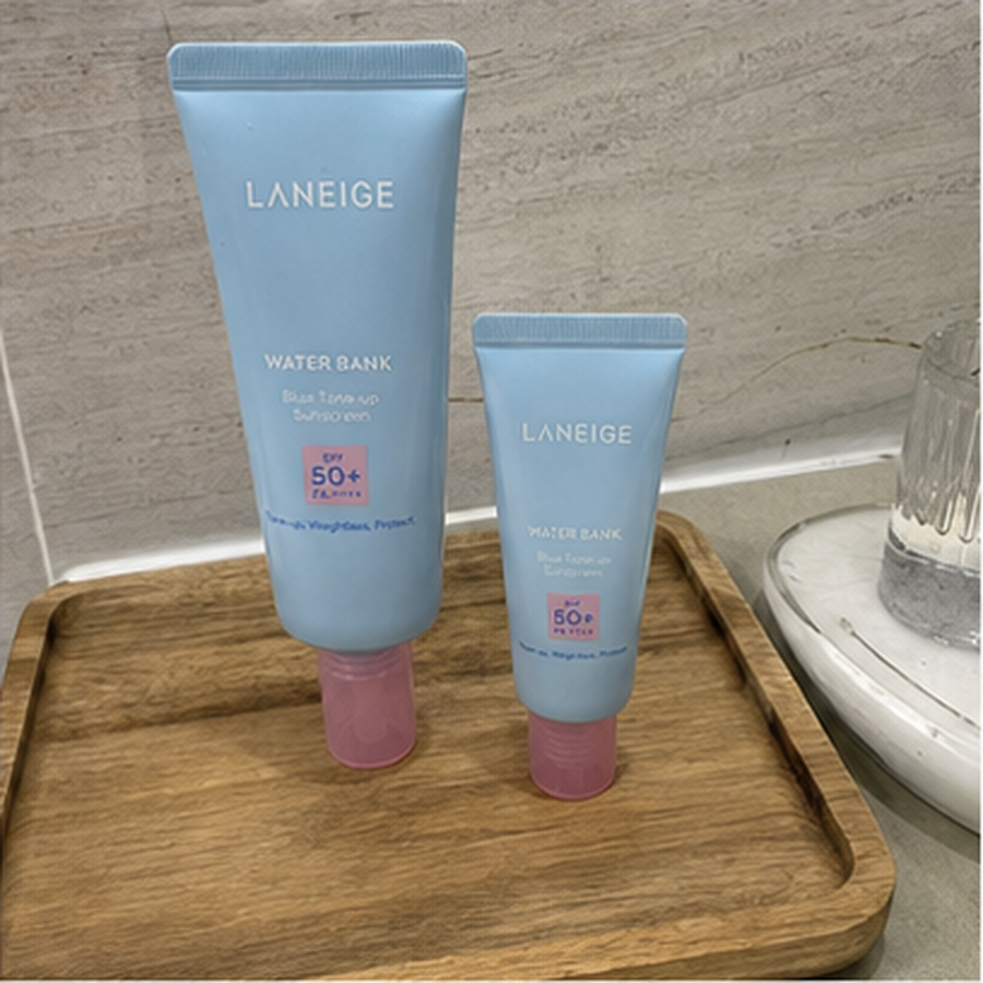 라네즈 워터뱅크 블루 톤업 선크림 50ml 기획 (+25ml) 후기형 사진 5