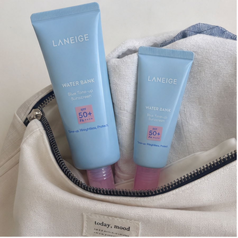 라네즈 워터뱅크 블루 톤업 선크림 50ml 기획 (+25ml) 후기형 사진 9