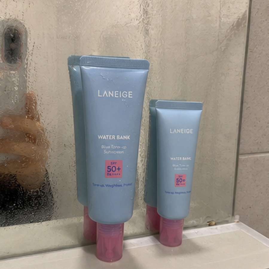 라네즈 워터뱅크 블루 톤업 선크림 50ml 기획 (+25ml) 후기형 사진 11