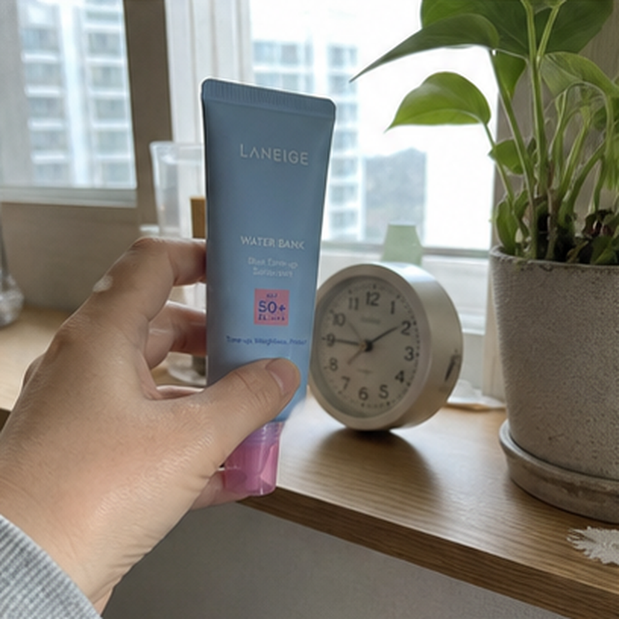라네즈 워터뱅크 블루 톤업 선크림 50ml 기획 (+25ml) 후기형 사진 17